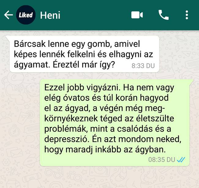 14 ember, akit a nehéz időkben sem hagy cserben a szarkazmusa