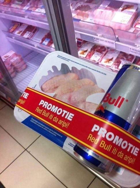 Romániában a RedBull tényleg szárnyakat ad. *javítva