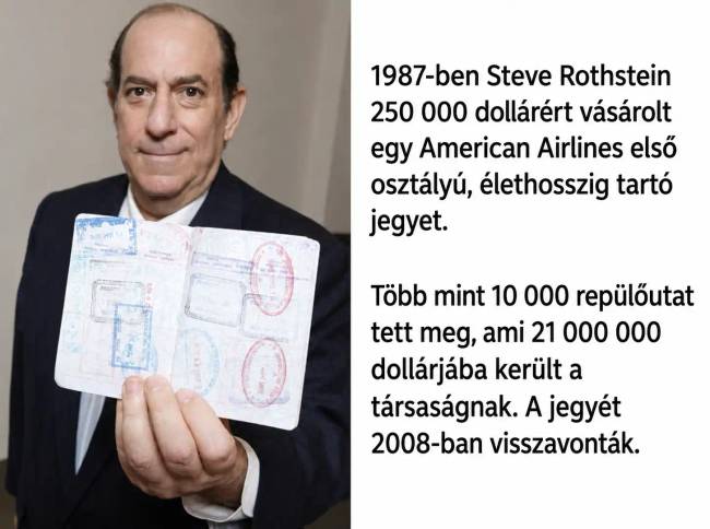 Egy férfi 250 000 dollárért vett egy repülőjegyet: a légitársaság nevetett, a vezetők a tenyerüket dörzsölték, ő pedig majdnem tönkretette őket