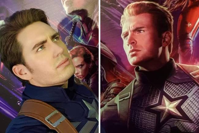Chris Evans hasonmás.