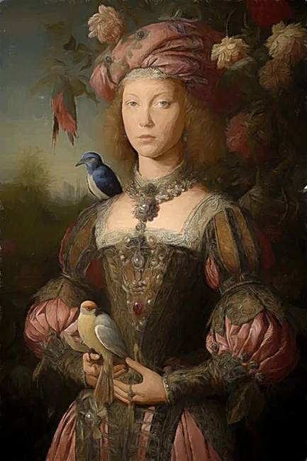 Valószínűleg Caterina portréja.