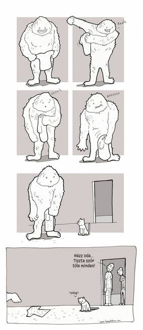 10 humoros képregény, ami megmutatja, hogy milyen együtt élni egy macskával