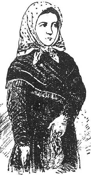 Eszter portréja, szerző ismeretlen