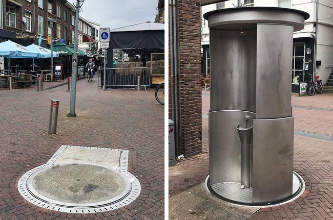 Piszoárlift - egy modern megoldás a nyilvános vécékre.