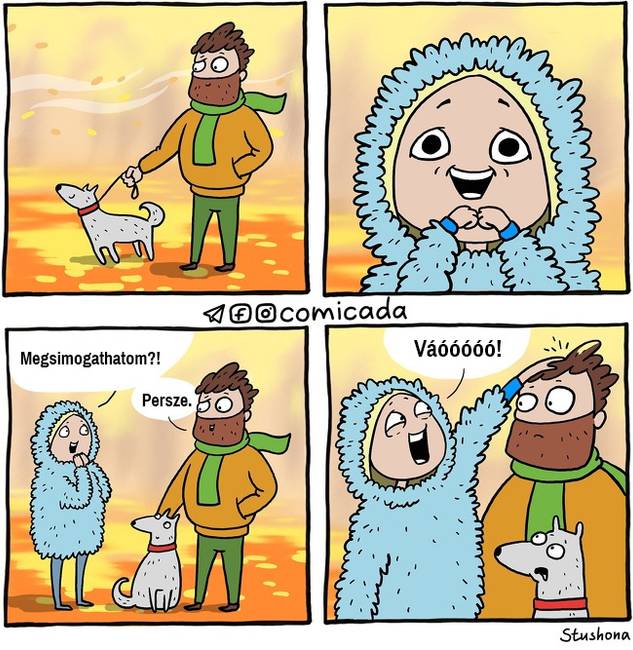 Nem csak a négylábú barátok képesek ámulatba ejteni egy lányt.