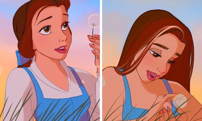 Hogyan néznének ki a Disney-hercegnők, ha napjainkban születnek?