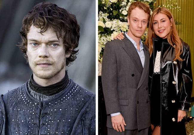 Alfie Allen (Theon Greyjoy) és barátnője, Antonia Showering művésznő.