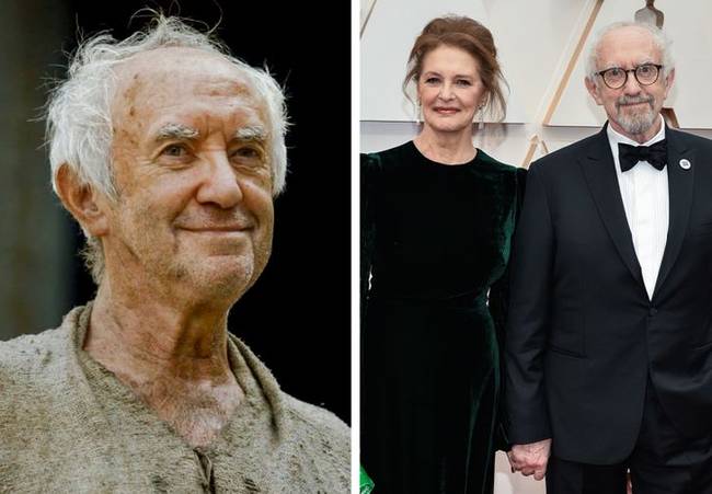 Jonathan Pryce (High Sparrow) és felesége, Kate Fahy színésznő.