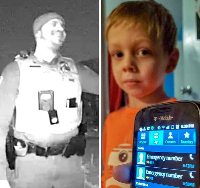 „Ma a fiam meg akart győződni róla, hogy a 911 tényleg működik a valóságban is és nemcsak a filmekben, úgyhogy eljátszotta hogy betörtek hozzánk és ránk hívta a rendőrséget."