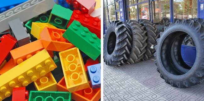 A LEGO a világ legnagyobb gumiabroncsgyártója.