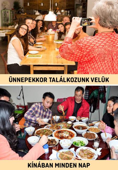 Kína ünnep család