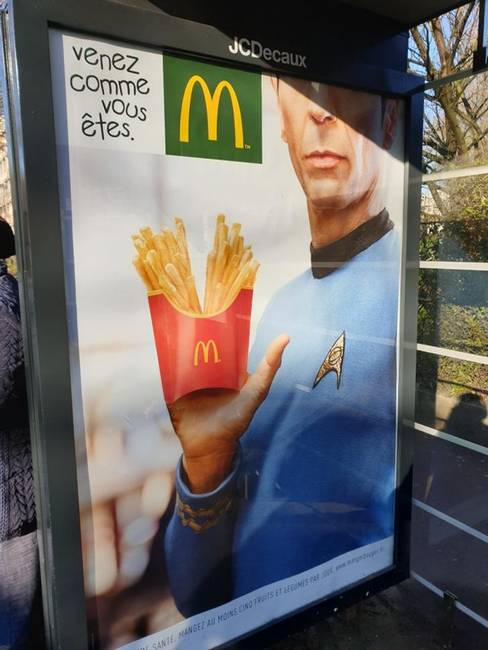 Star Trek a McDonald's-ban.