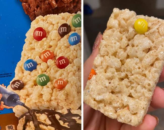 Müzliszelet rengeteg M&amp;M's-szel. De hol vannak az M&amp;M's-szek?