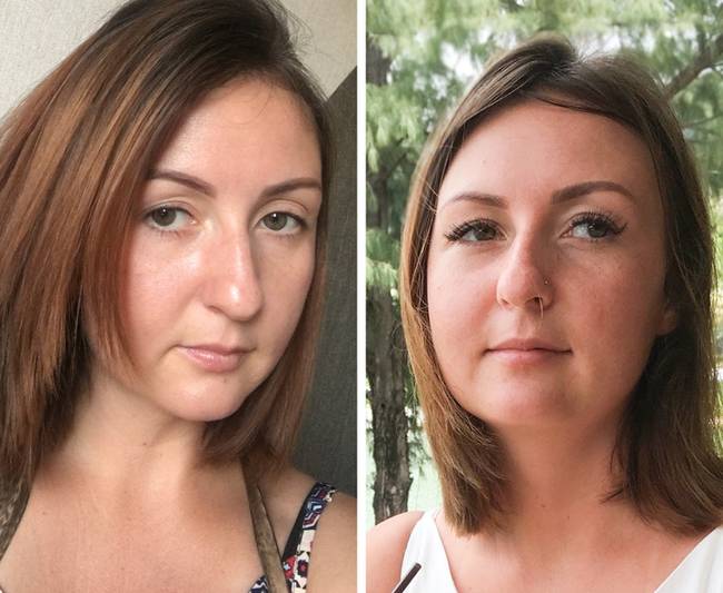 „Az ünnepek előtt döntöttem a műszempilla mellett, és nagyon elégedett voltam az eredménnyel.”