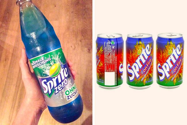 Dél-Koreában a Sprite enyhén csípős ízben kapható.