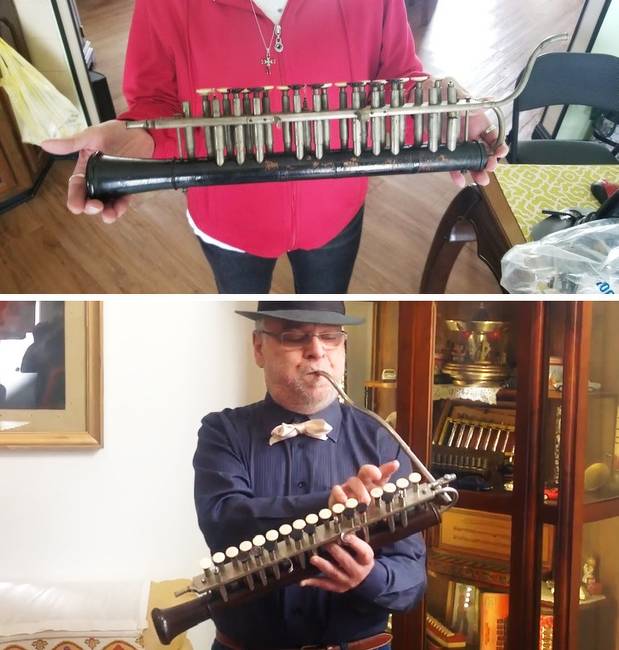 „A nagymamámnak van egy hangszere, amiről senki sem tudja, hogy hívják."