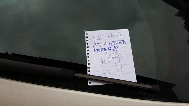 Ez történik, amikor egy radiológus nem tudja tőled leparkolni a verdát.