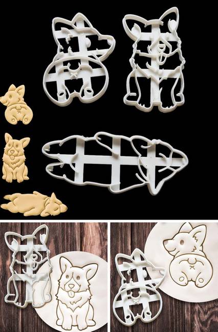 Corgi süteményforma
