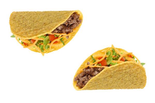 Meg tudod állapítani, hogy melyik taco a nagyobb?