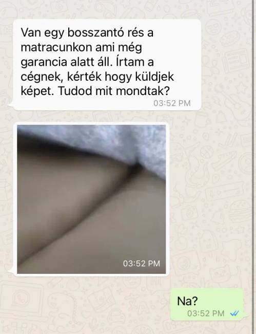 Matrac probléma 1