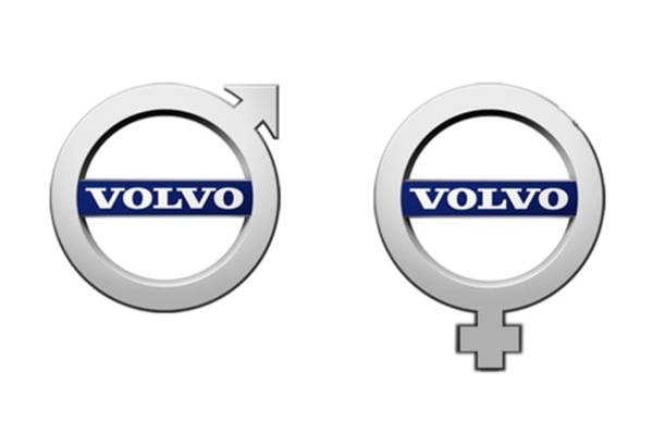 Melyik a Volvo logója?