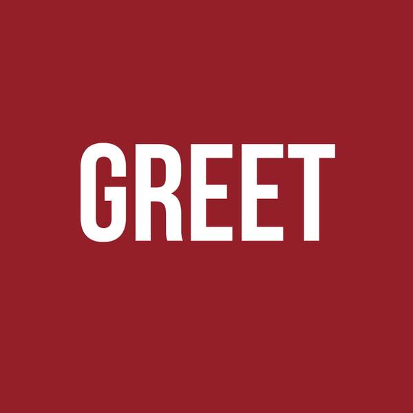 Az van a képre írva, hogy "GREET".