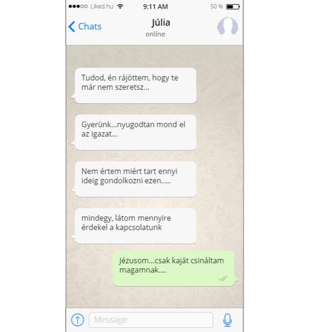 De türelmetlen valaki.