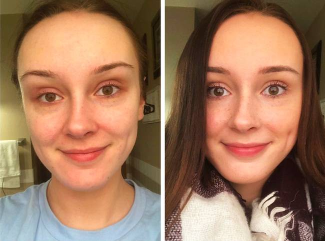 „Általában sok sminket használok, tehát ez a "no makeup" smink dolog számomra új."