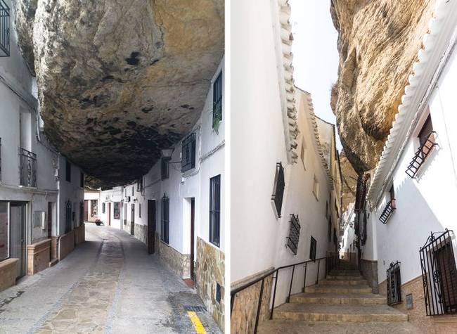 Setenil de las Bodegas spanyol