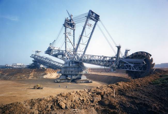 Bagger 288 - a világ legnagyobb munkagépe.