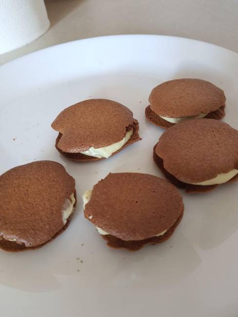 „Figyeld a macaroon-jaimat."