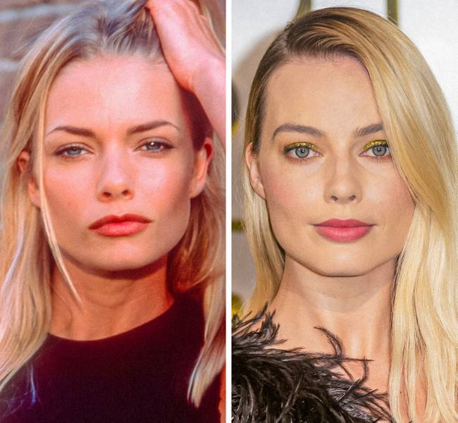 Jaime Pressly és Margot Robbie