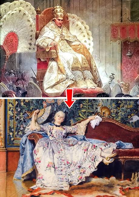 Európában kezdetben arra használták a legyezőket, hogy távol tartsák a bogarakat a papoktól.