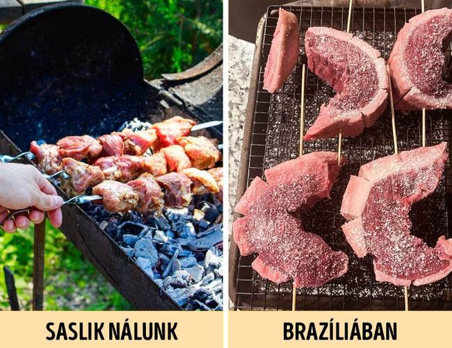Brazíliában a marha fartő a kedvenc finomság. Grillezve fogyasztják és úgy hívják "picanha".