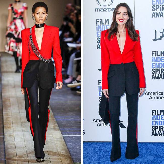 Alexander McQueen / Aubrey Plaza