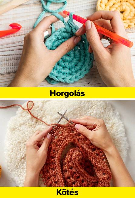 Horgolás vs kötés