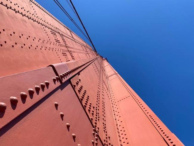 A Golden Gate híd, egy kicsit más szemszögből.