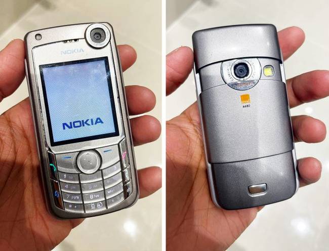 „Ez az én gyöngyszemem. Nokia 6680."