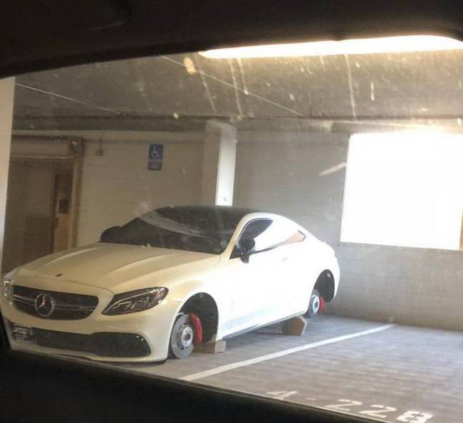 Rossz környékre tévedt a tulajdonos.