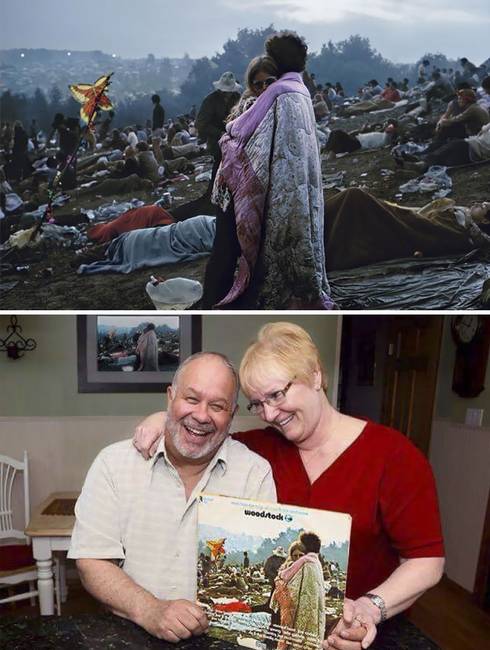 A Woodstock album borítóján szereplő pár még mindig együtt van, 46 évvel később.