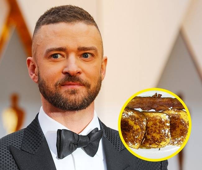 Justin Timberlake francia pirítósa - $3,154 (~800 ezer forint)