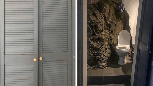 „Béreltünk egy kétszintes lakást Tbiliszi, kilátással. Minden rendben volt vele, kivéve, hogy a szekrényajtó mögött volt egy szikla és egy WC."