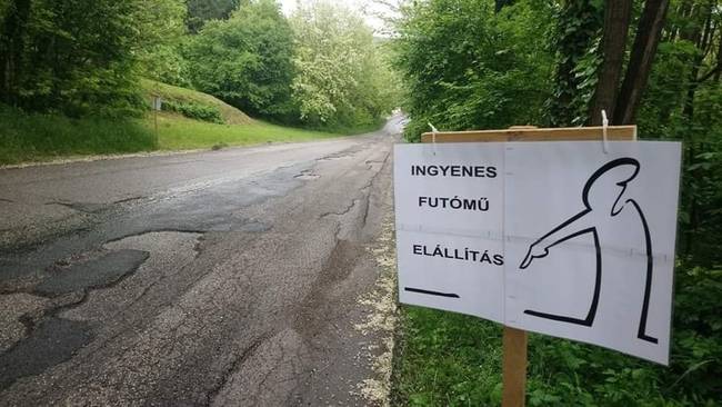 Valaki elszántan harcol a magyar közutak minőségének javításáért.