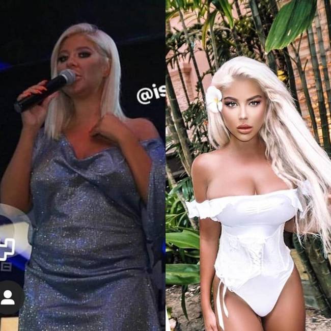 Nemcsak megigazította az arcát, komplett arcátültetést végzett a Photoshopban.