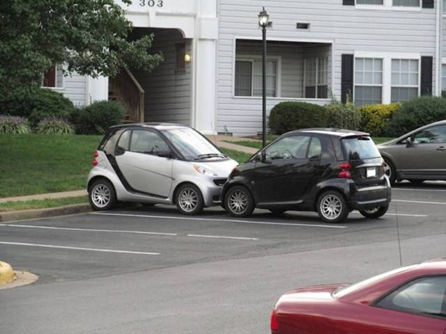 A kis kocsiknak is megvan a maguk előnye. 😁