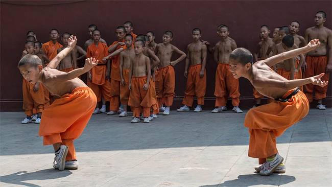 Shaolin kung fu kína