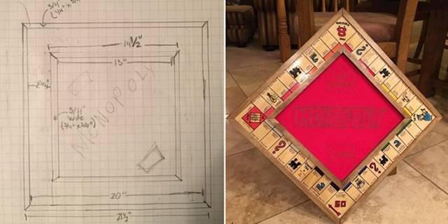 „Kaptam egy kézzel készített Monopoly táblát a bátyámtól."