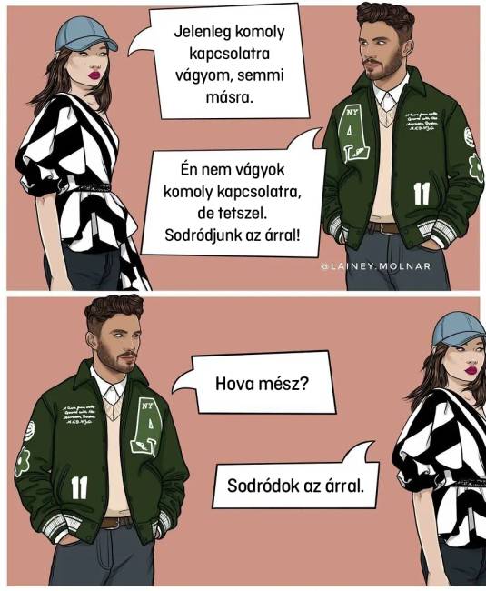 sodródá az árral