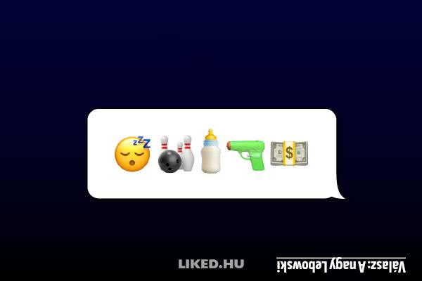 15 filmet állítottunk össze emojikból. Felismered őket?