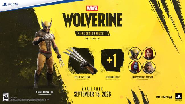 Bővített játékmenet érkezett a Marvel’s Wolverine-hez az Insomniac-tól